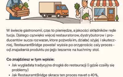 Od Pola do Talerza: Jak RestaurantBridge Rewolucjonizuje Dostawy w Gastronomii